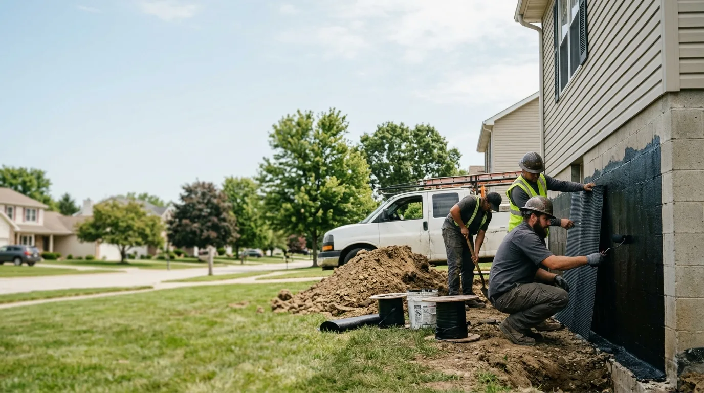 Basement Waterproofing in Longview, IL near me